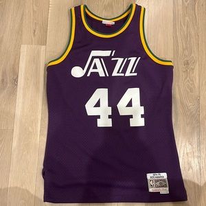 Pistol Pete Maravich Utah Jazz Jersey